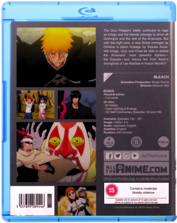 Bleach (Original) Part 6 [4xBlu-Ray]