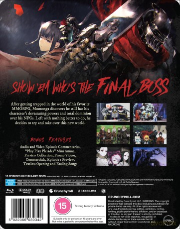 Overlord season 1 (steelbook) [2xBlu-Ray]