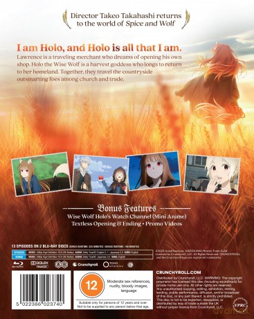 Spice And Wolf - Merchant Meets The Wise Wolf season 1 Part 1 [2xBlu-Ray]