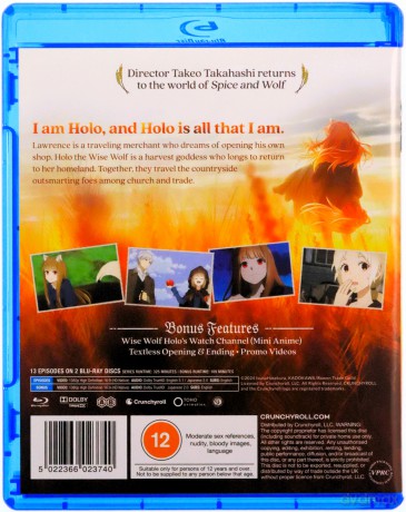 Spice And Wolf - Merchant Meets The Wise Wolf season 1 Part 1 [2xBlu-Ray]