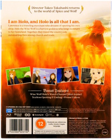 Spice And Wolf - Merchant Meets The Wise Wolf season 1 Part 1 [2xBlu-Ray]