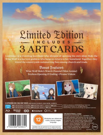 Spice And Wolf - Merchant Meets The Wise Wolf season 1 Part 1 [2xBlu-Ray]
