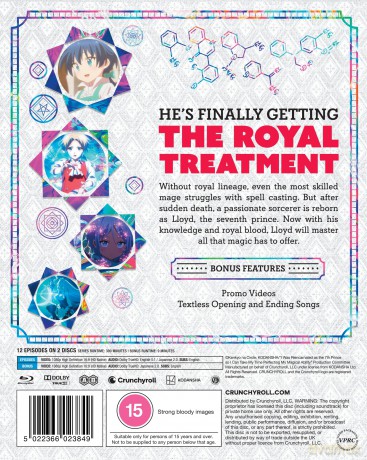 I Was Reincarnated As The 7th Prince So I Can Take My Time Perfecting My Magical Ability Season 1 [2xBlu-Ray]