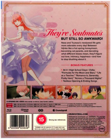Tonikawa - Over the Moon for You Season 2 [3xBlu-Ray]
