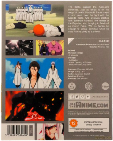 Bleach Part 8 [4xBlu-Ray]