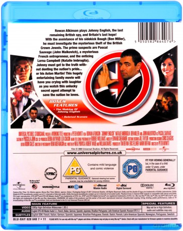 Johnny English [Blu-Ray]