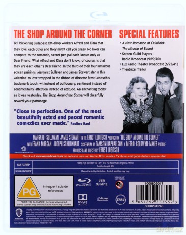 The Shop Around The Corner (Sklep za rogiem) [Blu-Ray]