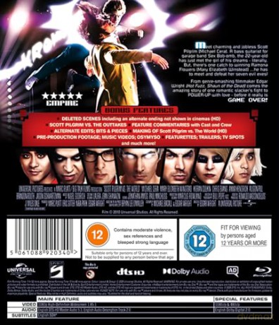 Scott Pilgrim Vs The World (Scott Pilgrim kontra świat) [Blu-Ray]