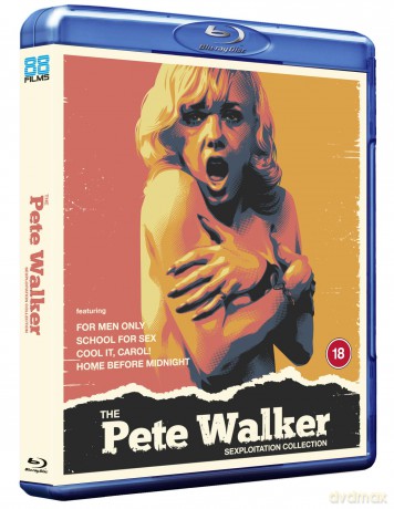 The Pete Walker Sexploitation Collection (For Men Only/ School For Sex/ Cool it Carol!/ Home Before Midnight) [4xBlu-Ray]