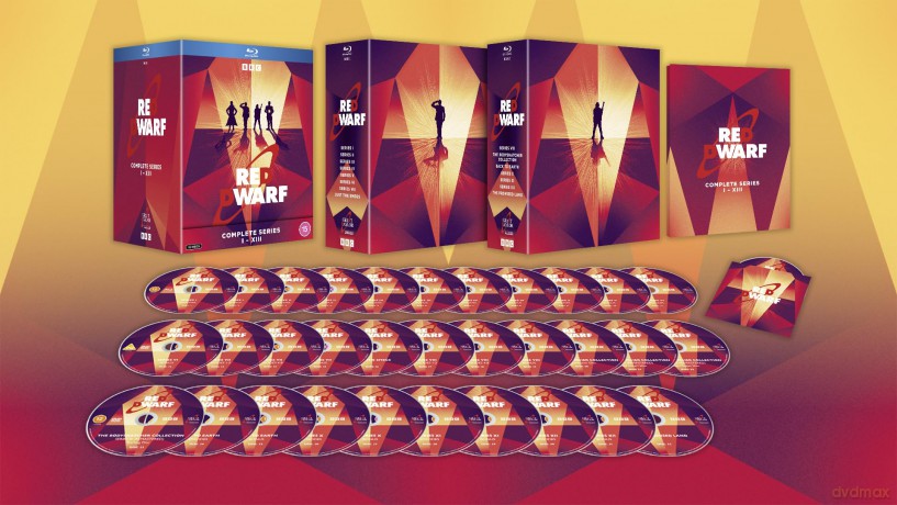 Red Dwarf Complete Series 1 -13 (Czerwony Karzeł 1-13) [32xBlu-Ray]