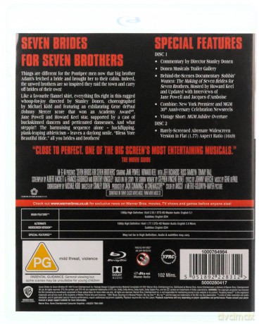 Seven Brides For Seven Brothers (Siedem narzeczonych dla siedmiu braci) [2xBlu-Ray]