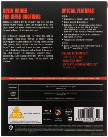 Seven Brides For Seven Brothers (Siedem narzeczonych dla siedmiu braci) [2xBlu-Ray]