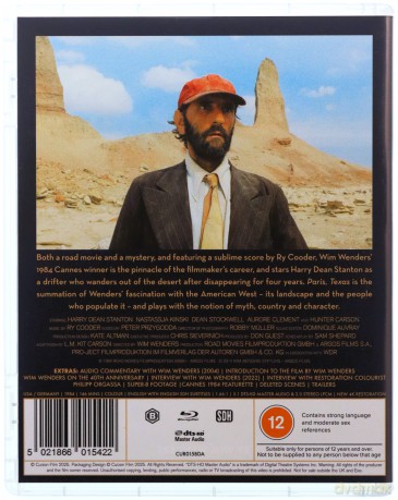 Paris, Texas (Paryż, Teksas) [Blu-Ray]