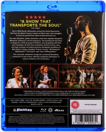Girl From The North Country [Blu-Ray]