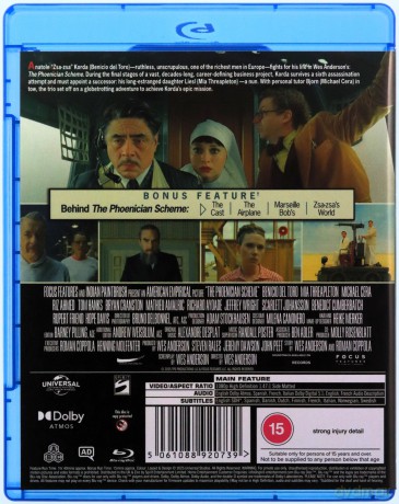 The Phoenician Scheme (Fenicki układ) [Blu-Ray]