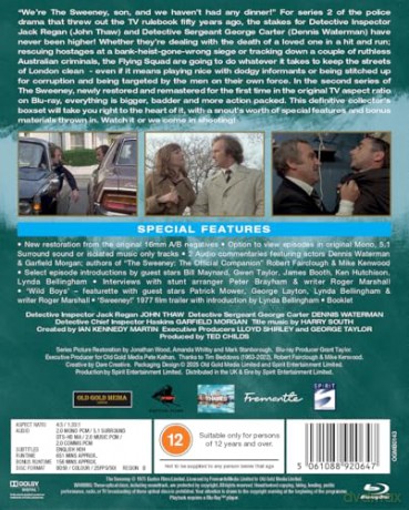 The Sweeney Series 2 (Inspektor Regan) [4xBlu-Ray]