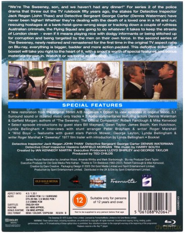 The Sweeney Series 2 (Inspektor Regan) [4xBlu-Ray]