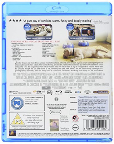 Marley i ja (Marley and Me) [Blu-Ray]