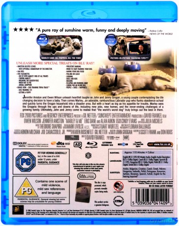 Marley i ja (Marley and Me) [Blu-Ray]