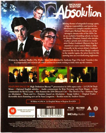 Absolution (Rozgrzeszenie) [Blu-Ray]