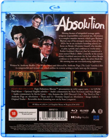 Absolution (Rozgrzeszenie) [Blu-Ray]