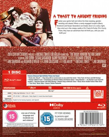 The Rocky Horror Picture Show [Blu-Ray]