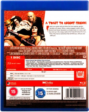 The Rocky Horror Picture Show [Blu-Ray]