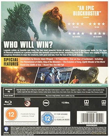 Godzilla Vs Kong [Blu-Ray]