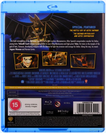 DC Universe Movie - Aztec Batman - Clash Of Empires [Blu-Ray]