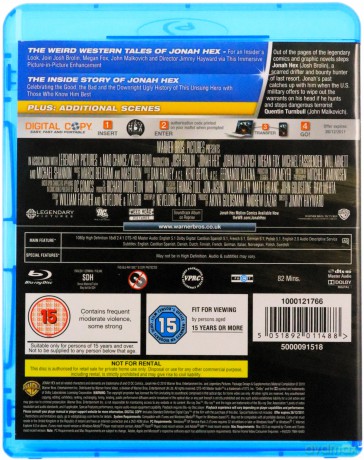 Jonah Hex [Blu-Ray]+[DVD]