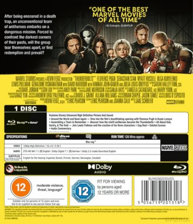 Thunderbolts [Blu-Ray]