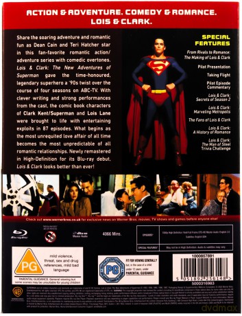 Lois and Clark - The New Adventures Of Superman Season 1-4 (Nowe przygody Supermana) [19xBlu-Ray]