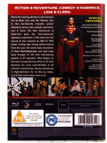 Lois and Clark - The New Adventures Of Superman Season 1-4 (Nowe przygody Supermana) [19xBlu-Ray]