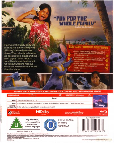 Lilo and Stitch [Blu-Ray]