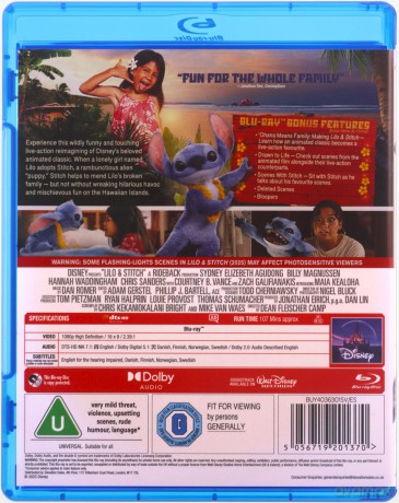 Lilo and Stitch [Blu-Ray]