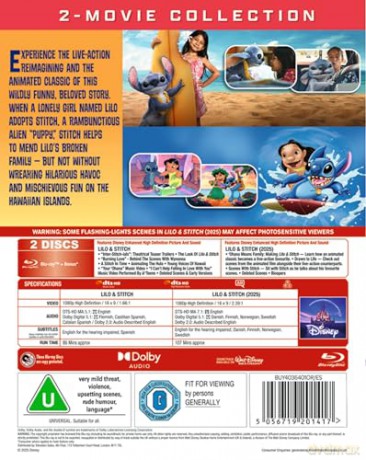 Lilo and Stitch 1+2  2x[Blu-Ray]