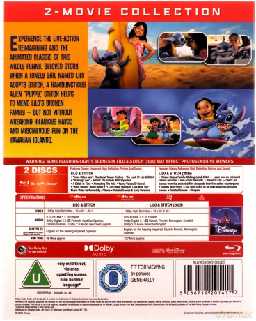 Lilo and Stitch 1+2  2x[Blu-Ray]