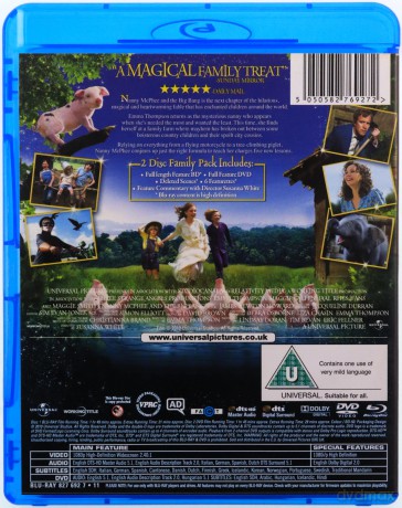 Nanny McPhee and The Big Bang (Niania i wielkie bum) [Blu-Ray]+[DVD]