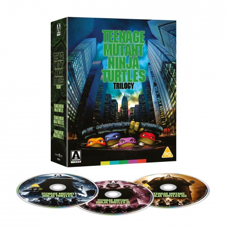 Teenage Mutant Ninja Turtles (Wojownicze Żółwie Ninja 1-3) Movie Collection [3xBlu-Ray]