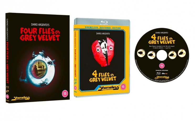 Four Flies On Grey Velvet (Cztery muchy na szarym aksamicie) [Blu-Ray]
