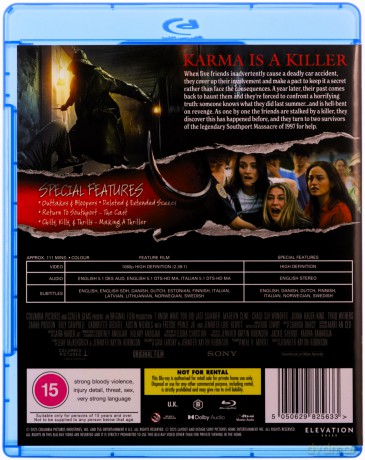 I Know What You Did Last Summer (Koszmar minionego lata) [Blu-Ray]