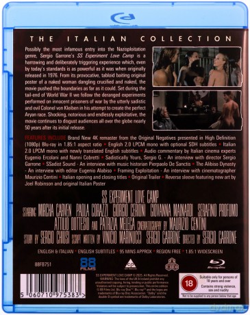 SS Experiment Love Camp [Blu-Ray]