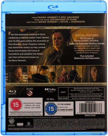 Diuna: Proroctwo Sezon 1 [3xBlu-Ray]