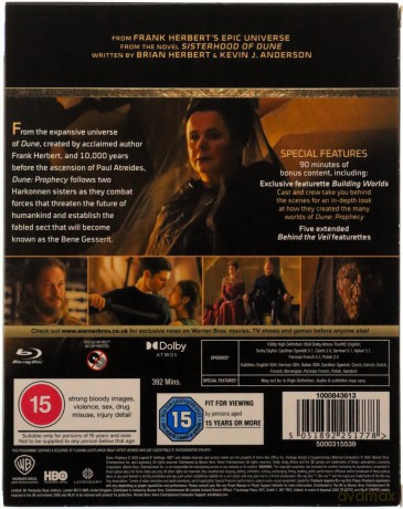 Diuna: Proroctwo Sezon 1 [3xBlu-Ray]