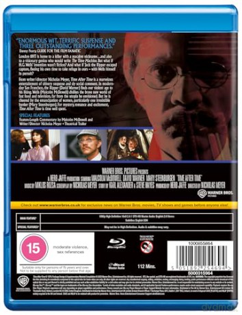 Time After Time (1979) (Podróż w czasie) [Blu-Ray]