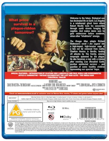 The Omega Man (Człowiek Omega) [Blu-Ray]