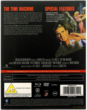 The Time Machine (1960) (Premium Collection) (Wehikuł czasu) [Blu-Ray]