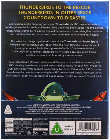 Thunderbirds Super Space Theatre (Limited Collectors Edition) [3xBlu-Ray]