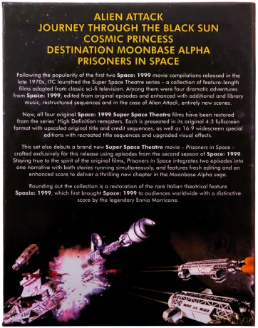 Space 1999 - Super Space Theater (5 Films) Limited Collectors Editions [Blu-Ray]
