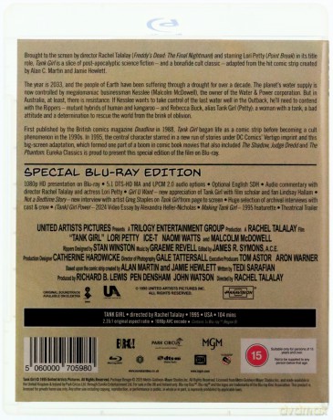Tank Girl (Odlotowa dziewczyna) [Blu-Ray]